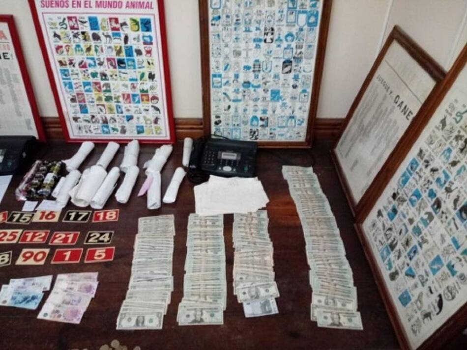 Golpe al juego clandestino - quiniela trucha