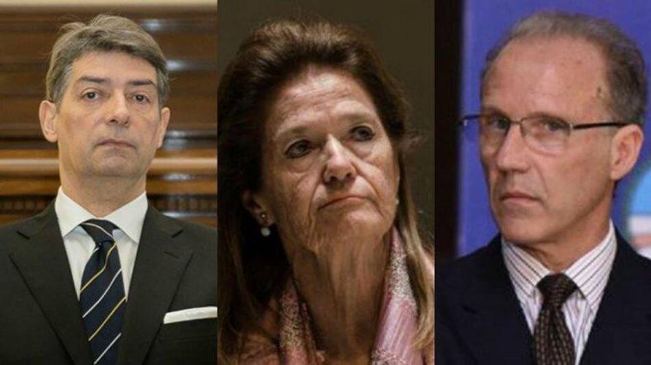 Horaco Rosatti, Elena Highton de Nolasco y Carlos Ronsenkrantz