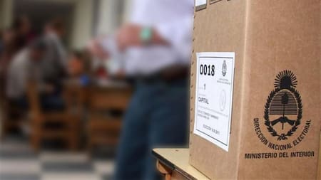 Elecciones, voto, votación, urna, Cámara Nacional Electoral, política