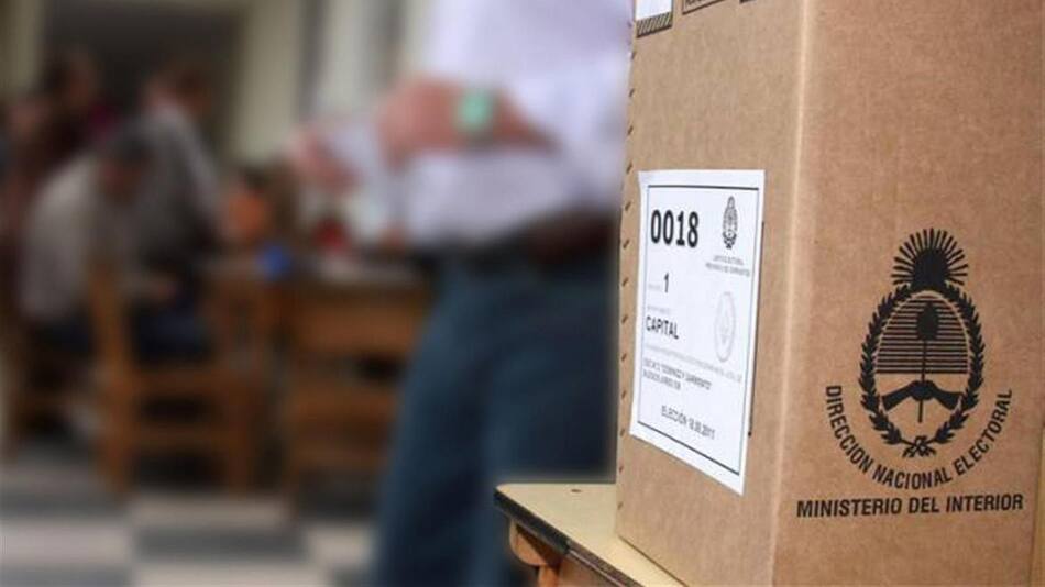 Elecciones, voto, votación, urna, Cámara Nacional Electoral, política