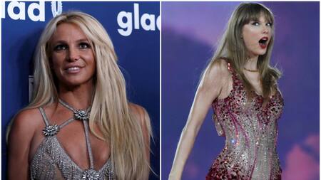 Britney Spears y Taylor Swift. Fotos: EFE - Télam.