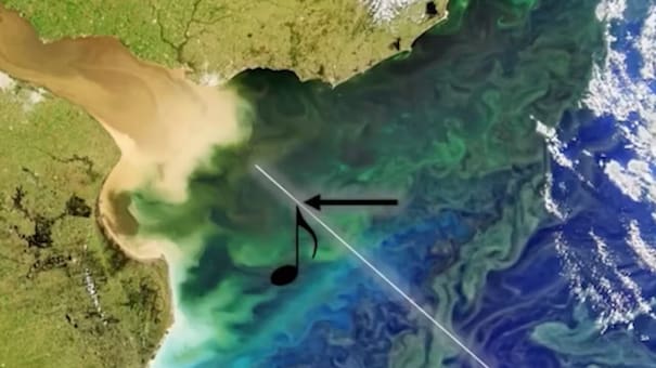 La NASA logró que se “escuche” una imagen satelital del Río de la Plata: la impresionante melodía