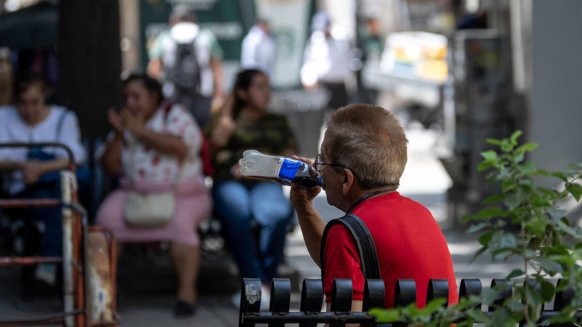 Ola de calor en México. Foto: EFE.