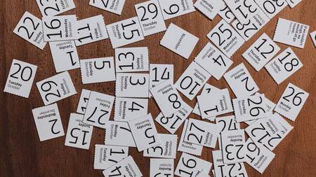 Calendario. Foto: Unsplash