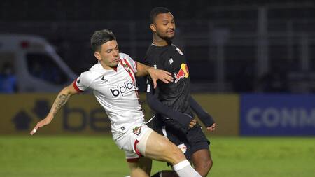 Estudiantes vs Bragantino, Copa Libertadores. Foto: NA.