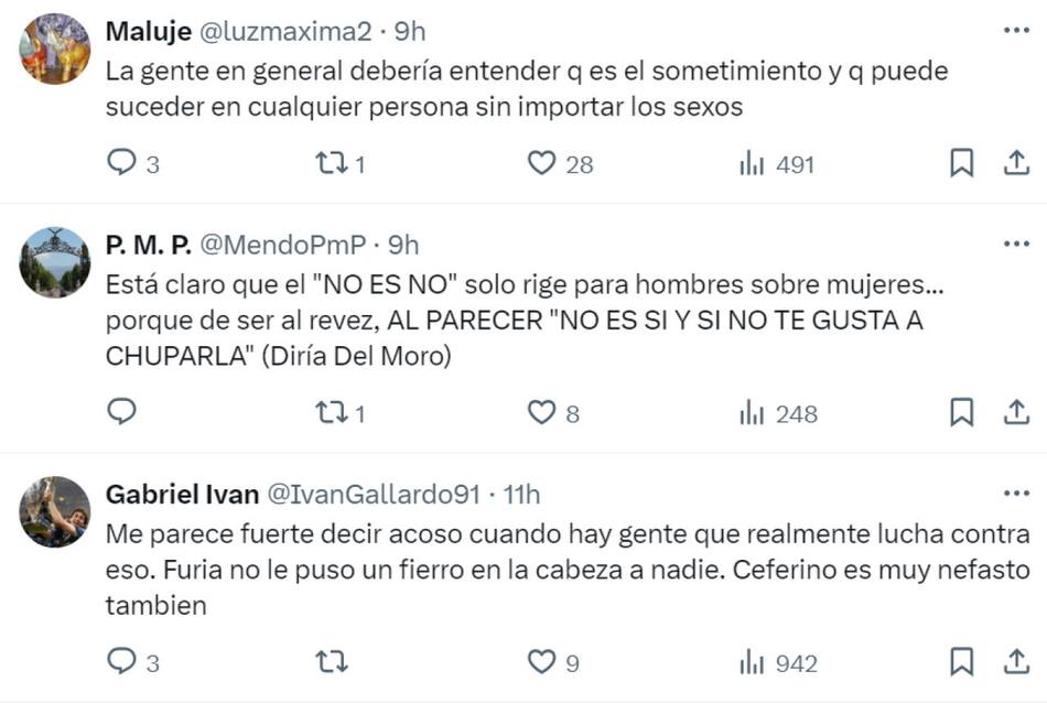 Las repercusiones en redes. Foto: X.