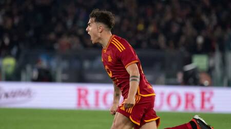 Paulo dybala, el 21 de la Roma. Foto: NA