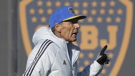 Miguel Ángel Russo, en la cuerda floja.