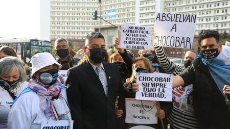 Luis Chocobar, tras escuchar la condena: "Estoy muy agradecido a la sociedad en general"