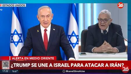 Jorge Castro sobre la posible alianza de Estados Unidos e Israel para atacar a Irán. Foto: Captura de video.