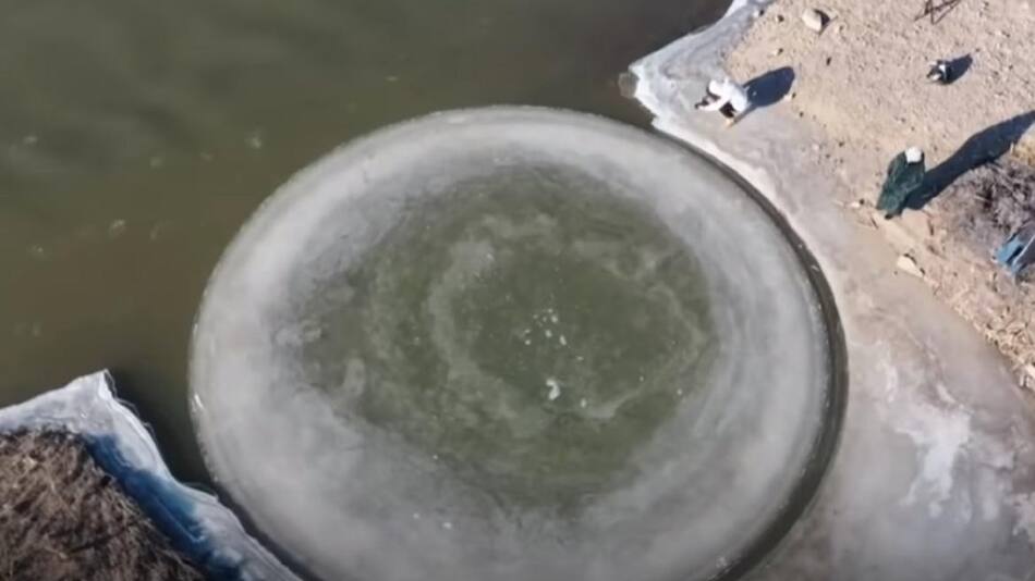 hielo redondo