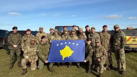 Las Fuerzas Armadas de Kosovo. Foto: Escenario Mundial.