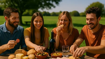 No es una parrilla ni una bodega: el pueblo donde la picada es la reina absoluta