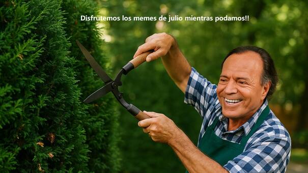 Furor en redes: los infaltables memes de Julio Iglesias para recibir al mes más frío del año