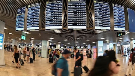 Aeropuerto de España. Foto: EFE