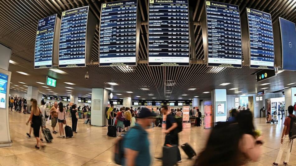 Aeropuerto de España. Foto: EFE