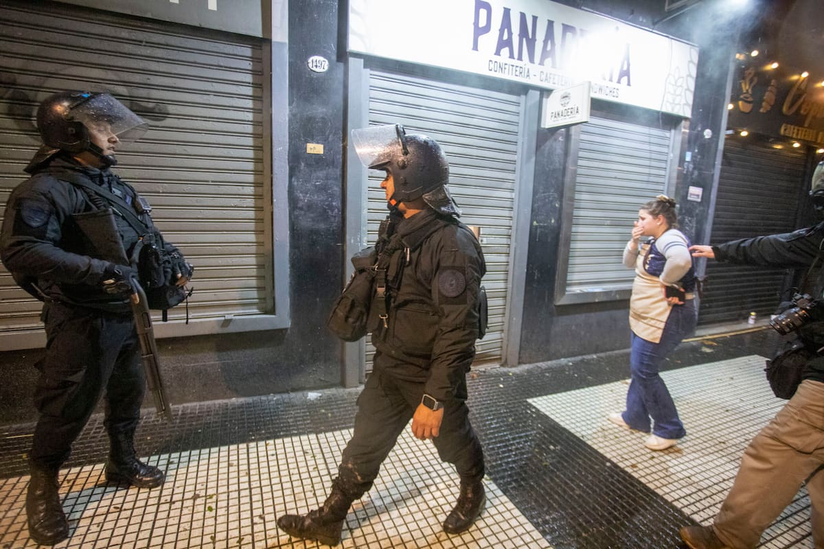 Marcha en el Congreso