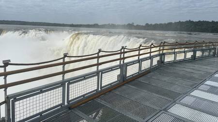 Reabre el circuito de la Garganta del Diablo en las Cataratas del Iguazú. Foto: Prensa Parques Nacionales