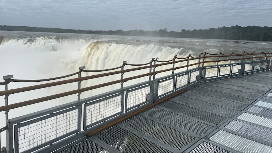 Reabre el circuito de la Garganta del Diablo en las Cataratas del Iguazú. Foto: Prensa Parques Nacionales
