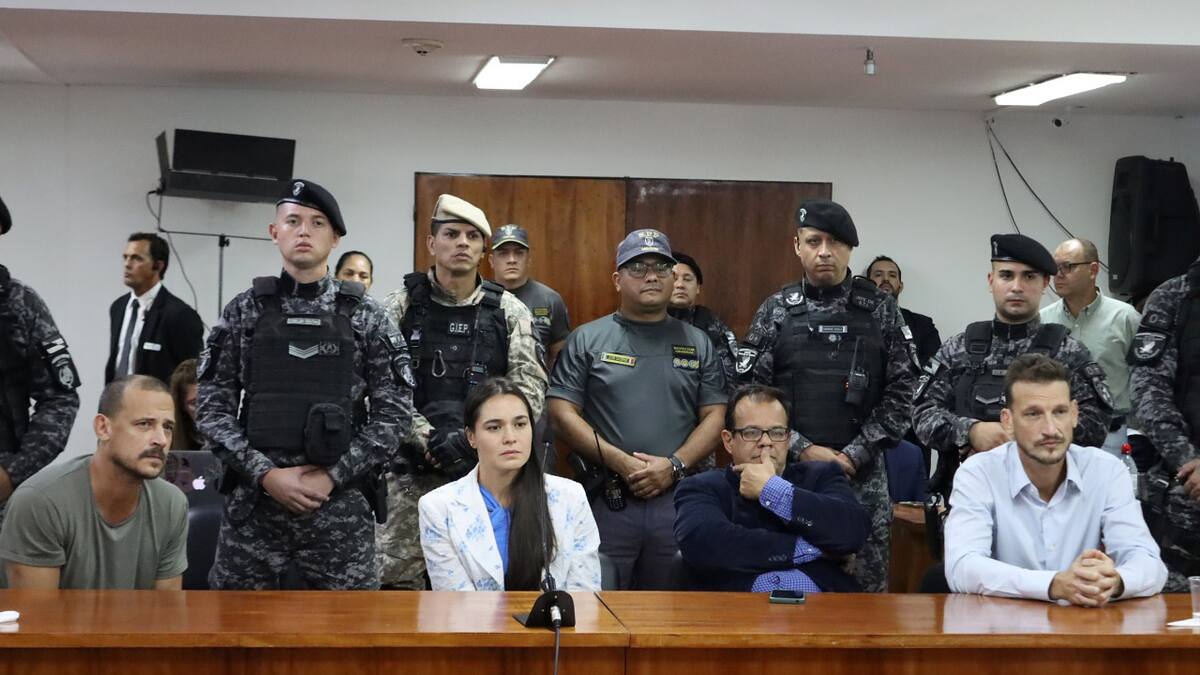 Condena a los hermanos Germán y Sebastián Kiczka. NA
