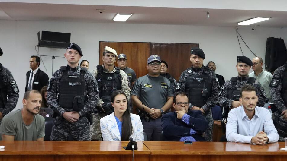 Condena a los hermanos Germán y Sebastián Kiczka. NA