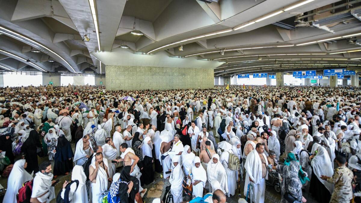 Peregrinación a La Meca; Arabia Saudita. Foto: EFE.