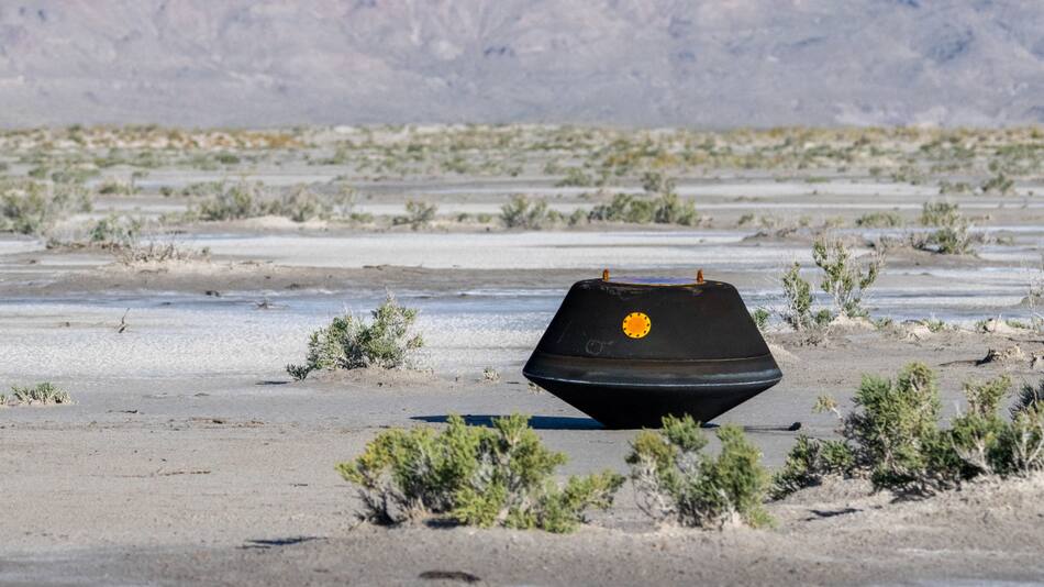 OSIRIS-REx la capsula de la NASA que llegó a Bennu. Foto: Reuters