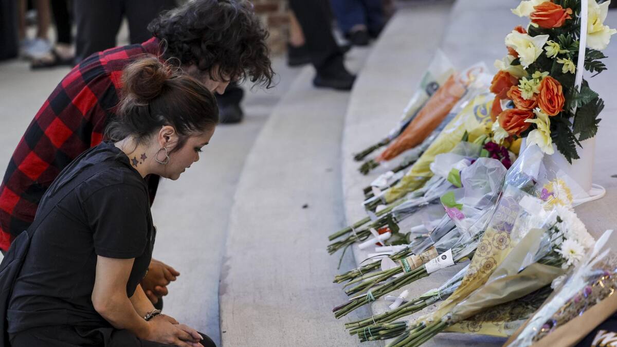Tiroteo en una escuela de Georgia, Estados Unidos. Foto: EFE