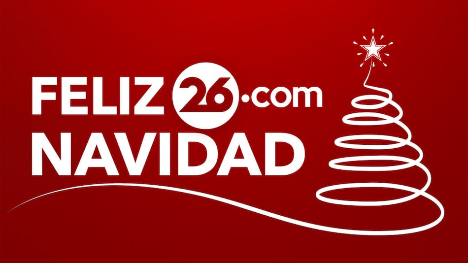 Feliz Navidad en Canal26.com. Imagen: Edición Canal 26