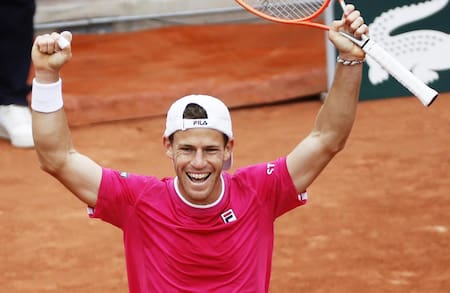 Diego Schwartzman, Roland Garros. Foto: EFE.