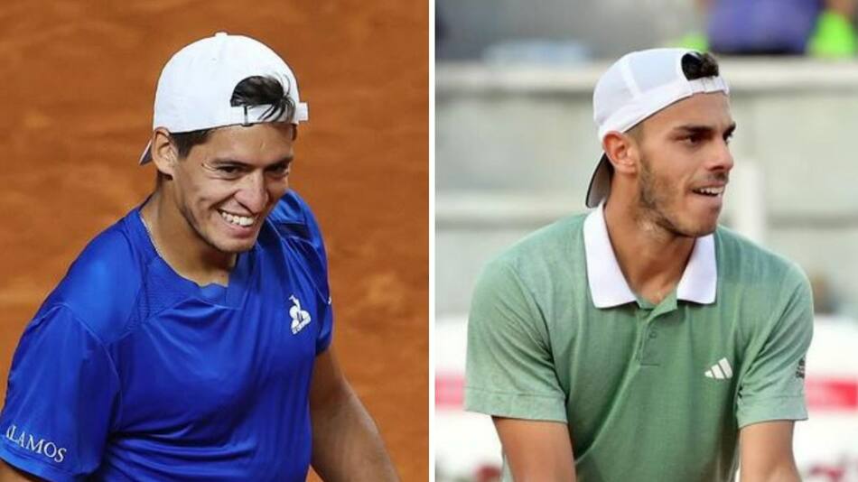 Sebastián Báez y Francisco Cerúndolo. Foto: Instagrams.