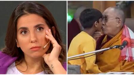 Cinthia Fernández repudió a Dalai Lama. Fotos: archivo.