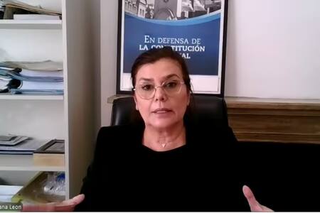 Fabiana León, fiscal.