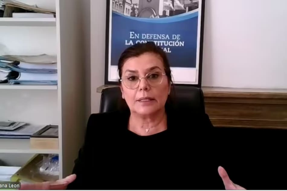 Fabiana León, fiscal.