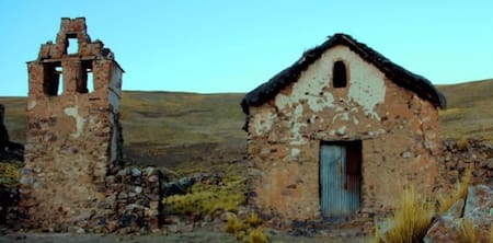 La Capilla del Titirí donde se encontraron cuatro banderas argentinas.