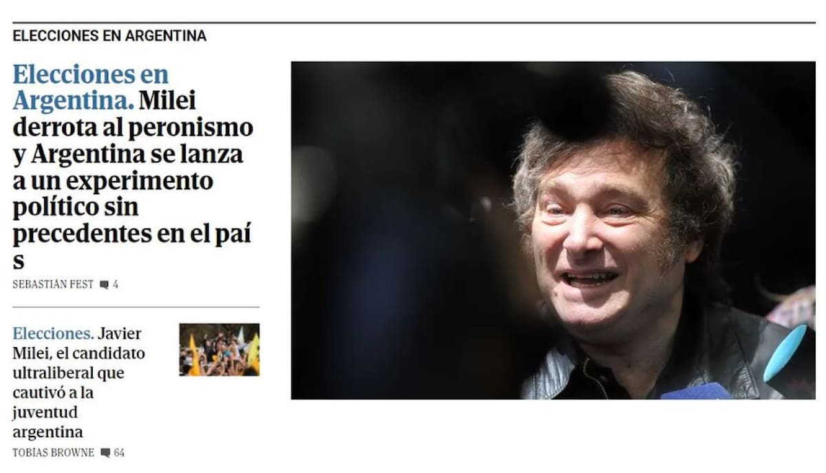 Diario El Mundo, España.