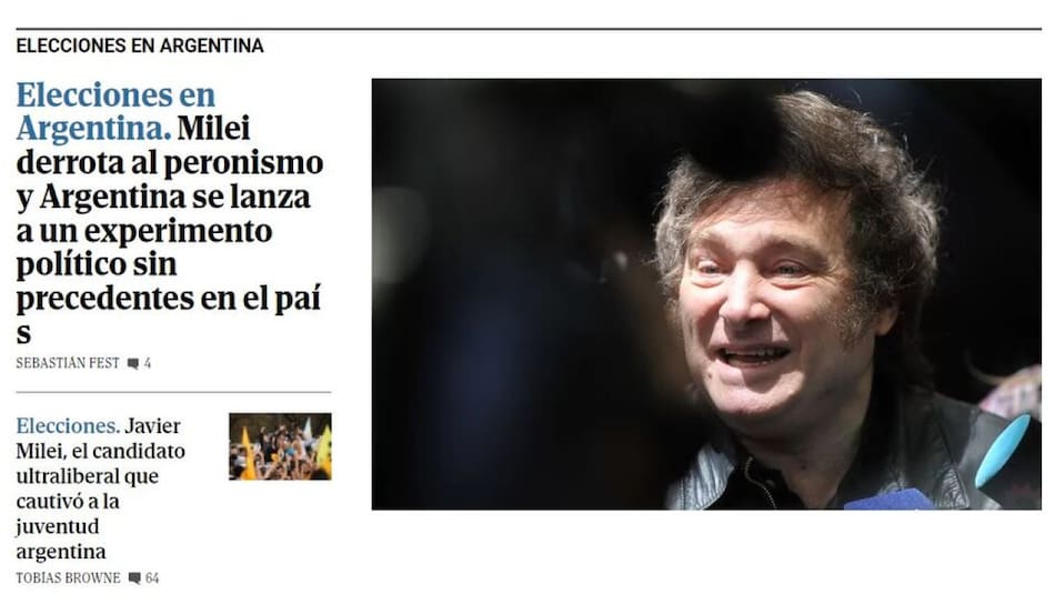 Diario El Mundo, España.