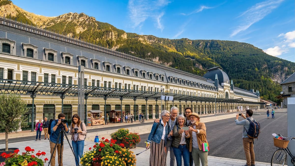 Hotel Canfranc Estación.