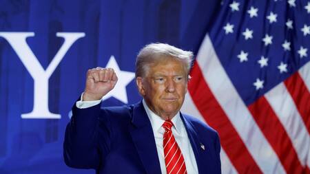 Donald Trump, expresidente de Estados Unidos. Foto: Reuters.