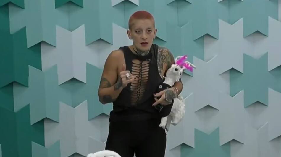 Furia de Gran Hermano. Foto: captura Telefe.