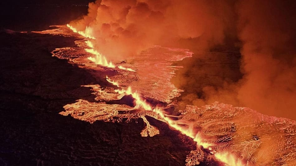 Volcán, Islandia. Foto: EFE