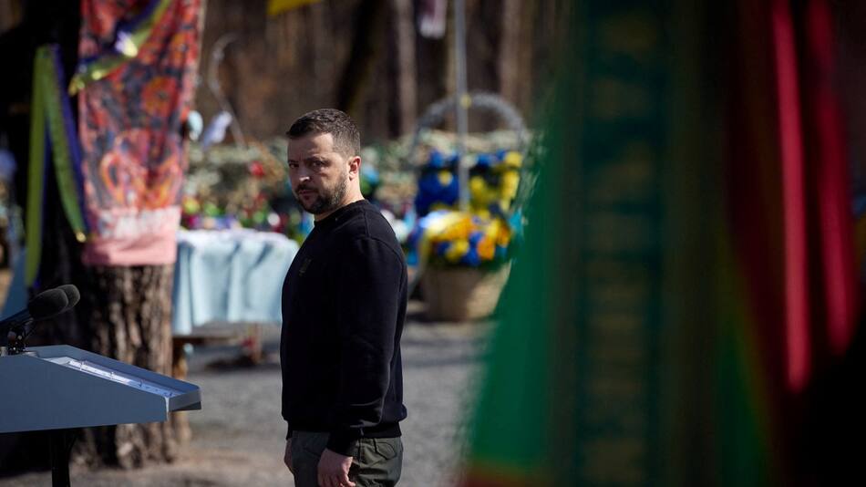 Volodímir Zelenski, presidente de Ucrania. Foto: Reuters.