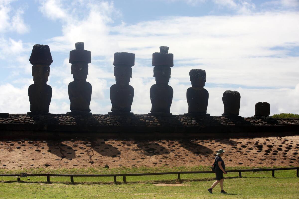 Isla de Pascua. Foto: EFE.