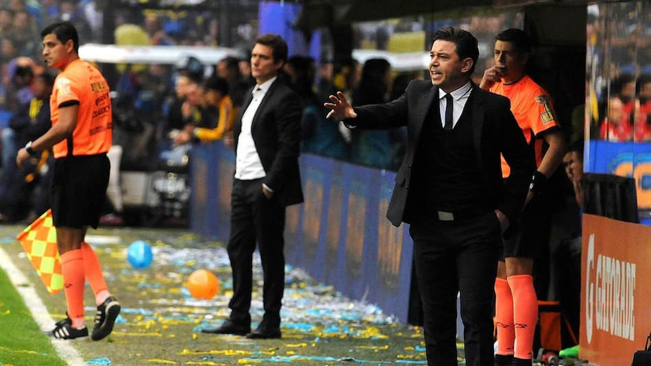 Boca vs. River - Schelotto - Gallardo