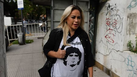 Verónica Ojeda declara este martes en la novena audiencia del juicio oral y público que investiga la muerte de Diego Armando Maradona.FOTO: JUAN VARGAS/ARCHIVO/NA
