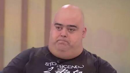 Hernán Terranova participó en Cuestión de Peso en 2017. Foto: NA.