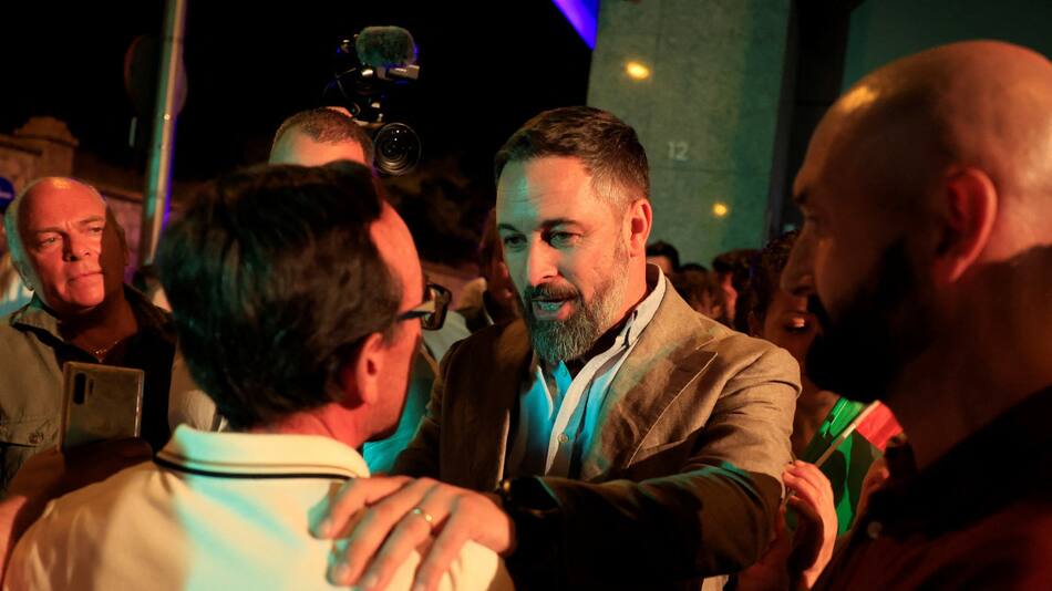 Santiago Abascal, líder de VOX. Foto: Reuters.