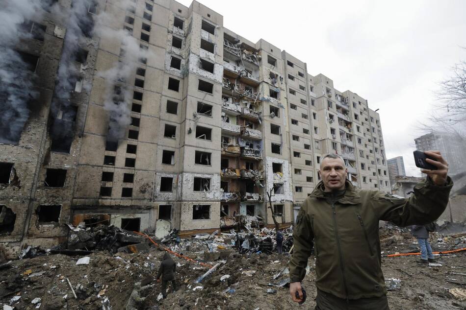 Ataque de Rusia a Ucrania. Foto: EFE.