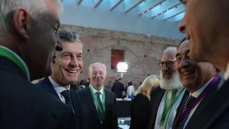 Mauricio Macri y Paolo Rocca