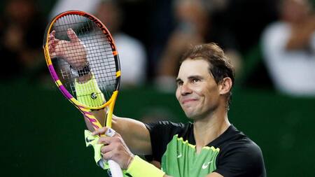 Rafael Nadal en Argentina. Foto: REUTERS.